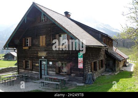 Eisenau-Alm Sankt Gilgen, Salzburg, Österreich, Europa - Eisenau-Alm Sankt Gilgen, Salzburg, Österreich, Europa Stockfoto