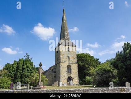 St. Peter's Church eine Kirche aus dem 12. Jahrhundert, die das Grab von Sir Thomas Bullen, Vater von Anne Boleyn und Großvater von Königin Elisabeth dem 1. Enthält Stockfoto