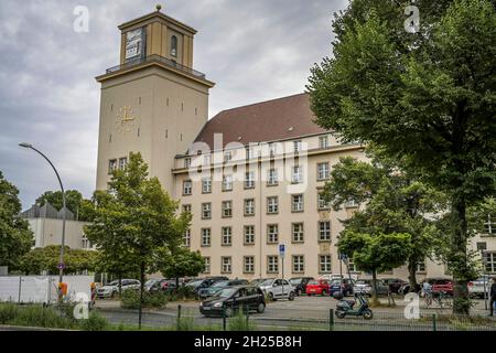 Rathaus Tempelhof, Tempelhofer Damm, Tempelhof, Berlin, Deutschland Stockfoto