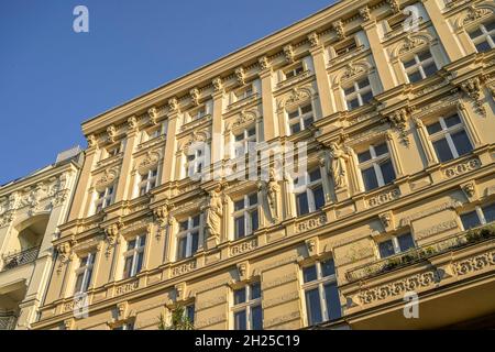 Altbauten, Planufer, Kreuzberg, Berlin, Deutschland Stockfoto