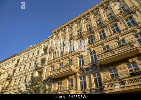 Altbauten, Planufer, Kreuzberg, Berlin, Deutschland Stockfoto