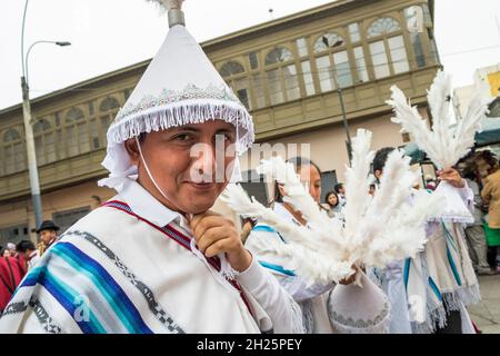 Peru, Lima, lokales Festival Stockfoto