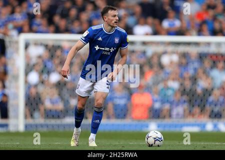 George Edmundson von Ipswich Town - Ipswich Town / Shrewsbury Town, Sky Bet League One, Portman Road, Ipswich, Großbritannien - 9. Oktober 2021 nur zur redaktionellen Verwendung – es gelten die Einschränkungen für DataCo Stockfoto