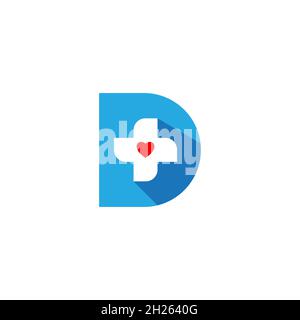 Gesundheit medizinische Logo template Vector Illustration Design Stockfoto