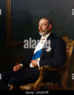 George V von Arthur Stockdale Cope, Öl auf Leinwand, 1926 Stockfoto