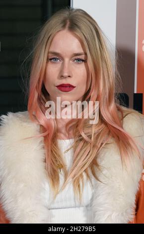 Mary Charteris nimmt an einer Sondervorführung des Dokumentarfilms Quant unter der Regie von Sadie Frost im Everyman Chelsea in London Teil. Bilddatum: Mittwoch, 20. Oktober 2021. Stockfoto