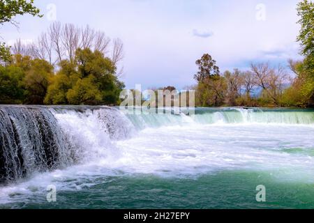 Wasserfälle in Manavgat, Antalya, Türkei. Stockfoto