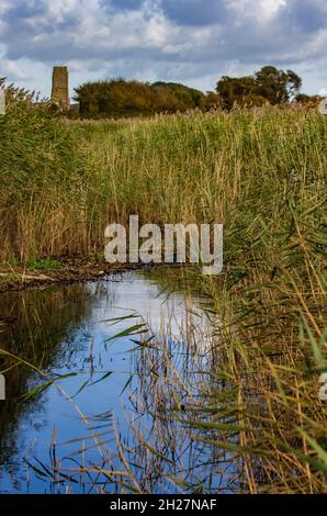 Covehithe Broad Suffolk England Stockfoto