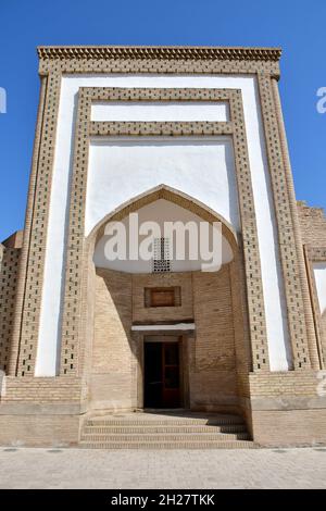 Mohammed Amin Inak Madrasah, Itchan Kala, Ichan-Qаl’а, Chiwa, Xorazm Region, Usbekistan, Zentralasien Stockfoto