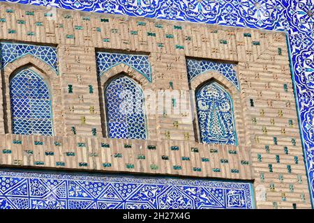 Pahlavan Mahmud Mausoleum (1810-25), Itschan Kala, Ichan-Qаl’а, Khiva, Region Xorazm, Usbekistan, Zentralasien Stockfoto