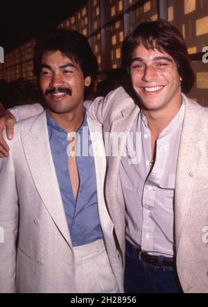 Tony Danza mit Carlos Palomino um 1979 Credit: Ralph Dominguez/MediaPunch Stockfoto