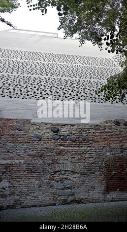 Kolumba Museum für Kirchenkunst des Erzbistums Köln, baut auf den Grundlagen der zerhörten St. Kolumba Kirche, Köln, Nordrhein-Westfalen, Deutschl Stockfoto