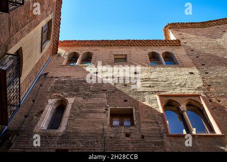 Cascales Palace. Segovia, Kastilien und Leon, Spanien. Stockfoto