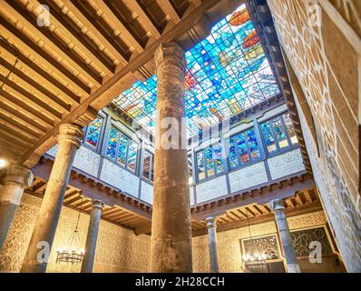 Cascales Palace. Segovia, Kastilien und Leon, Spanien. Stockfoto