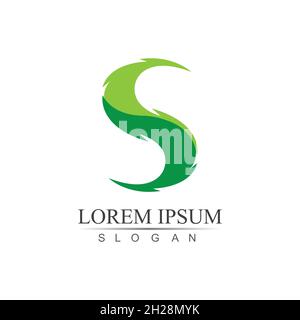 Letter S Business abstrakte Einheit Vektor-Logo Design-Vorlage Stock Vektor