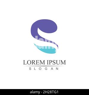 Letter S Business abstrakte Einheit Vektor-Logo Design-Vorlage Stock Vektor