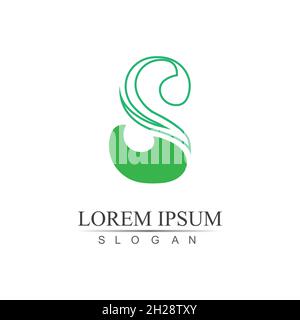 Letter S Business abstrakte Einheit Vektor-Logo Design-Vorlage Stock Vektor