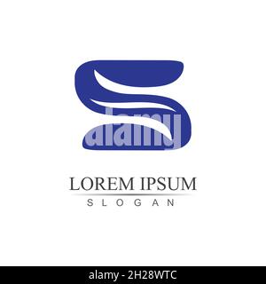 Letter S Business abstrakte Einheit Vektor-Logo Design-Vorlage Stock Vektor