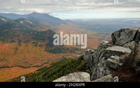 Ein paar von Doubletop Mountain, Baxter State Park, Maine Stockfoto