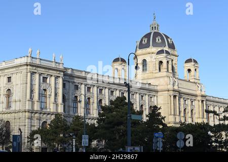 Das Naturhistorische Museum in Wien (NHM) zählt mit rund 30 Millionen Sammlungsobjekte zu den bedeutendsten Naturmuseen der Welt und ist Eines der gr Stockfoto