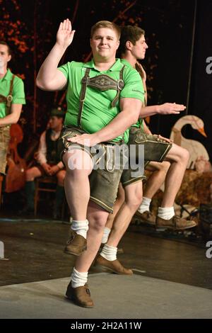 Schuhplatten und Schuhplatten - Schuhplatten Stockfoto