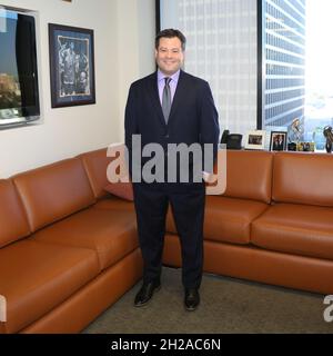 Los Angeles, Kalifornien, USA. Oktober 2021. Vier ehemalige Mitarbeiter des Methodist Hospital of Southern California gaben bekannt, dass sie eine Klage gegen das Krankenhaus eingereicht haben, in der sie die unrechtmäßige Kündigung, Vergeltung wegen der Beschwerde über unzureichende COVID-19-Protokolle und Altersdiskriminierung vorbringen. Kredit: Sheri Determan Stockfoto