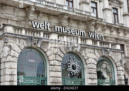 Das Welt Museum Wien, Österreich, Europa - The World Museum Wien, Österreich, Europa Stockfoto