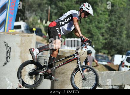 Barcelona Cup von Vallgorguina Trial Bikes, Barcelona, Katalonien, Spanien Stockfoto