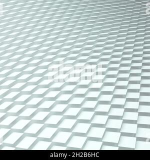 Abstrakter architektonischer Hintergrund. 3d-Illustration Stockfoto