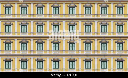 Zeilen der Gruppe der Vintage-Fenster Textur Hintergrund. Stockfoto