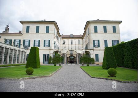 Italien, Lombardei, Varese, Biumo Superiore, Villa Menafoglio Litta Panza, FAI property (Fondo Ambiente Italiano) Stockfoto