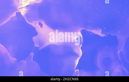 Abstrakte Fließende Tapete. Pink Futuristisch Modern Stockfoto
