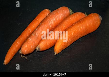 Essen: Karotten Stockfoto