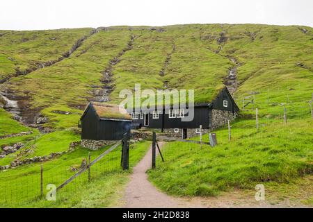 Koks, Gourmet-Restaurant in Leynar, Streymoy Island, Färöer, Skandinavien, Europa. Stockfoto