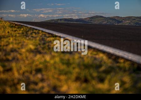 Strecke, Piste, Ambiente, Atmosphäre während der 2021 4 Stunden von Portimao, dem 5. Lauf der 2021 European Le Mans Series, vom 21. Bis 24. Oktober 2021 auf dem Algarve International Circuit, in Portimao, Portugal - Foto: Paulo Maria/DPPI/LiveMedia Stockfoto