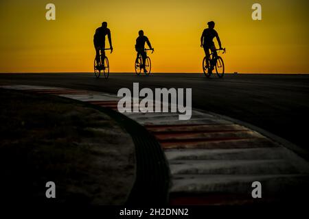 Strecke, Piste, Ambiente, Atmosphäre während der 2021 4 Stunden von Portimao, dem 5. Lauf der 2021 European Le Mans Series, vom 21. Bis 24. Oktober 2021 auf dem Algarve International Circuit, in Portimao, Portugal - Foto: Paulo Maria/DPPI/LiveMedia Stockfoto