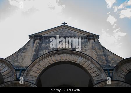 Die schönste Kathedrale der Verkündigung in Georgien Stockfoto