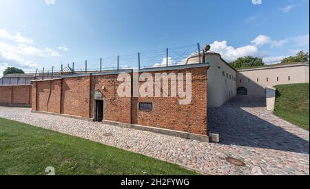 Neunte Festung ehemaliges sowjetisches Gefängnis und hinrichtungsort der nazis - Kaunas, Litauen Stockfoto