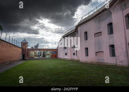 Neunte Festung (IX Fort) ehemaliges sowjetisches Gefängnis und hinrichtungsort der nazis - Kaunas, Litauen Stockfoto