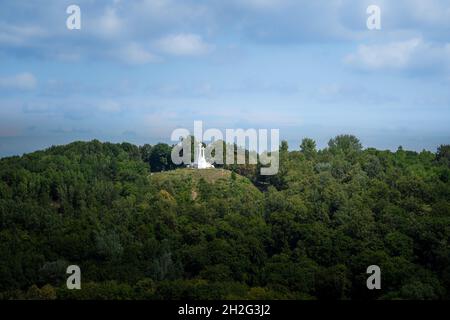 Hügel Mit Drei Kreuzen - Vilnius, Litauen Stockfoto