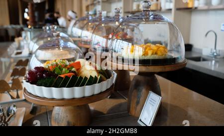 Cake Line Hilton Hotel Pattaya Beach Thailand im Central Pattaya Beach Complex Stockfoto