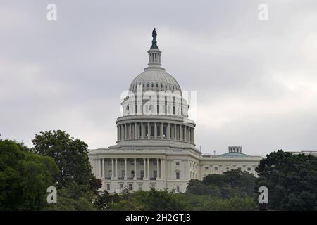 Das kapitolgebäude der vereinigten Staaten in washington dc Stockfoto