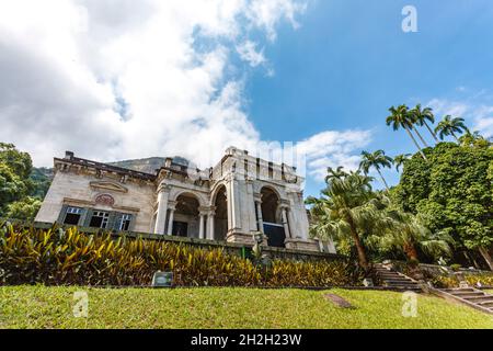 Lage Park (Parque Enrique Lage) in Rio de Janeiro, Brasilien, Südamerika Stockfoto