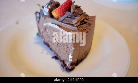 Chocolate Cake Hilton Hotel Pattaya Beach Thailand im Central Pattaya Beach Complex Stockfoto