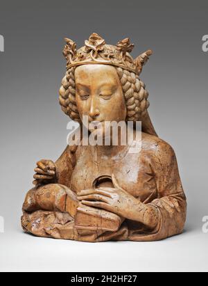 Reliquiar Büste der Heiligen Margarete von Antiochien, 1465/70. Stockfoto