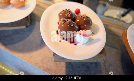 Cup Cakes Hilton Hotel Pattaya Beach Thailand im Central Pattaya Beach Complex Stockfoto