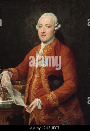 Don Jos&#xe9; Mo&#xf1;ino y Redondo, Conde de Floridablanca, c. 1776. Stockfoto