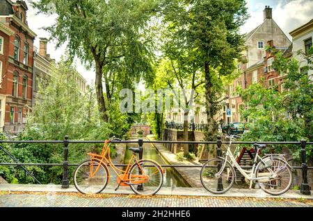 Utrecht Historical Center, HDR-Bild Stockfoto