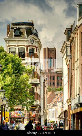 Utrecht Historical Center, HDR-Bild Stockfoto