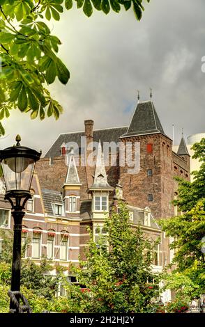 Utrecht Historical Center, HDR-Bild Stockfoto